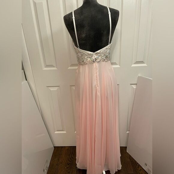 XSCAPE Beaded Maxi Dress Size 6 - Picture 9 of 12